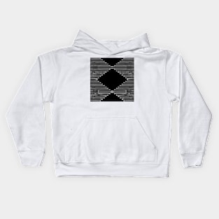 Geo (Black) Kids Hoodie